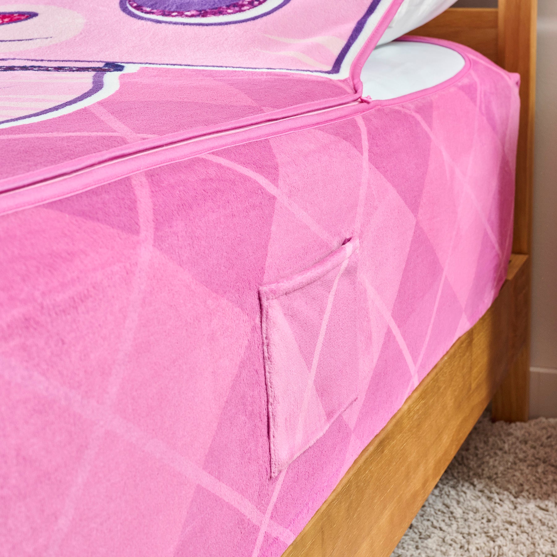 ZippySack Twin Bed Zip-Up Bedding – Kitten