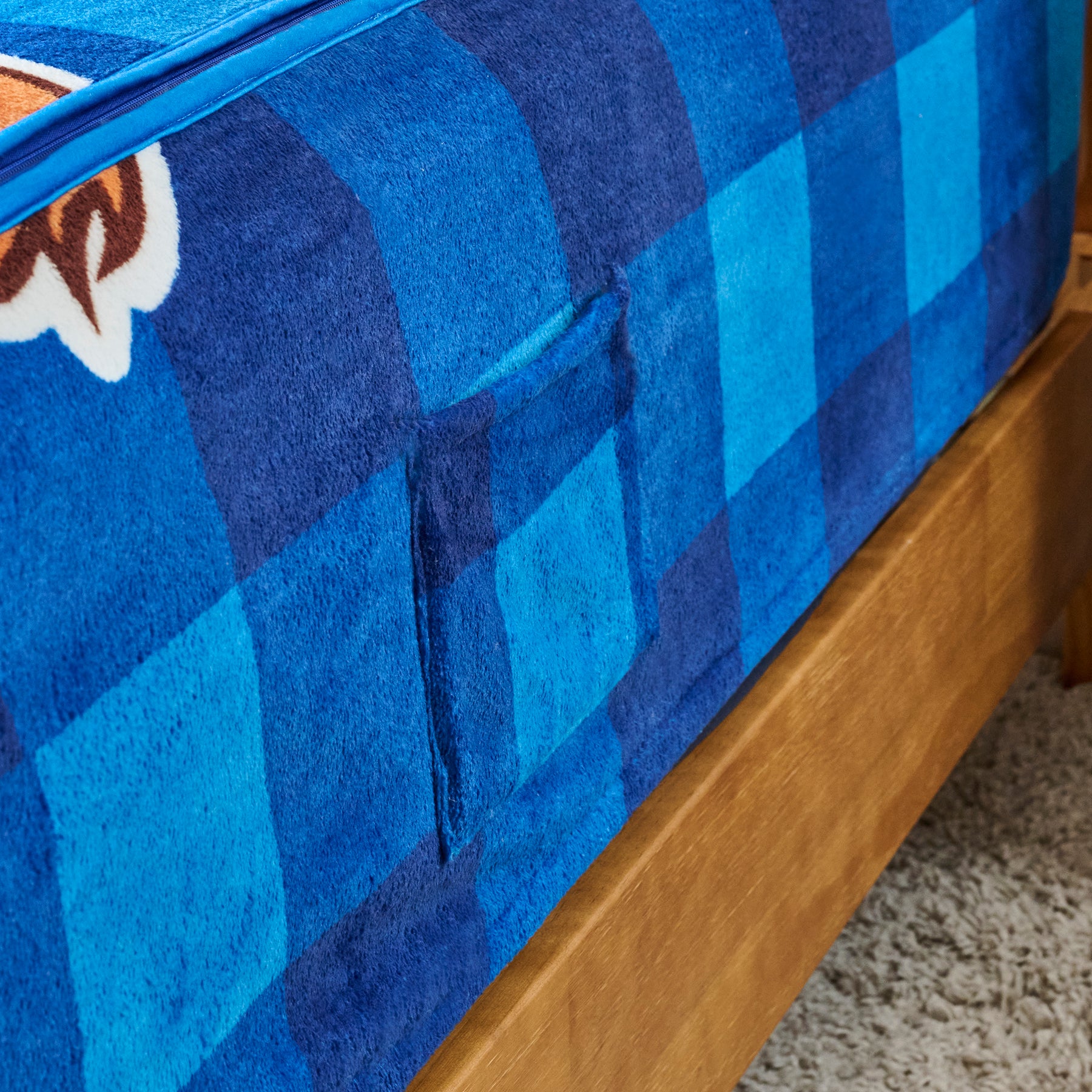ZippySack Twin Bed Zip-Up Bedding – Puppy